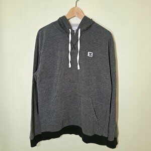 Men's DC SHOES Pullover Hoodie Blue Sz Large EUC
